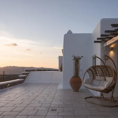 Villa Lavish Mykonos Retreat | Nimbus | 6 Bedrooms | Terrace With Spectacular Sea Views | Private Pool | Bbq | Kalafatis