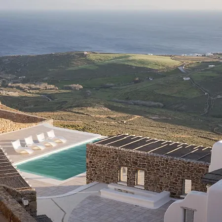 Lavish Mykonos Retreat | Nimbus | 6 Bedrooms | Terrace With Spectacular Sea Views | Private Pool | Bbq | Villa Kalafatis
