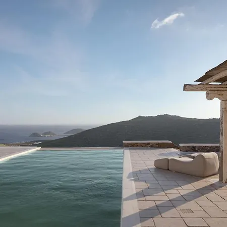 Lavish Mykonos Retreat | Nimbus | 6 Bedrooms | Terrace With Spectacular Sea Views | Private Pool | Bbq | * Kalafatis