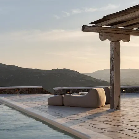 Lavish Mykonos Retreat | Nimbus | 6 Bedrooms | Terrace With Spectacular Sea Views | Private Pool | Bbq | 别墅