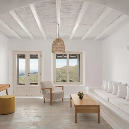 Lavish Mykonos Retreat | Nimbus | 6 Bedrooms | Terrace With Spectacular Sea Views | Private Pool | Bbq | Vila Kalafatis