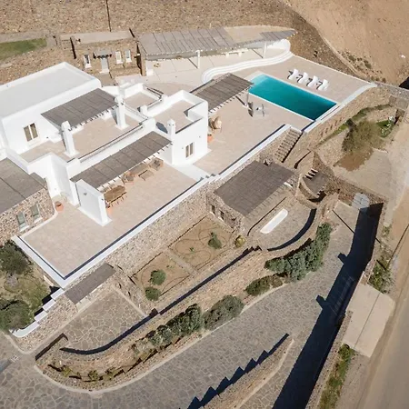 Lavish Mykonos Retreat | Nimbus | 6 Bedrooms | Terrace With Spectacular Sea Views | Private Pool | Bbq | 别墅