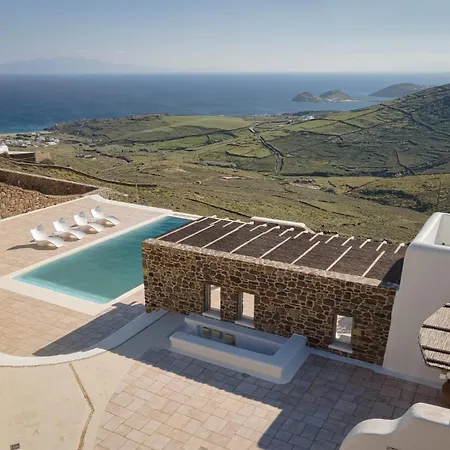 Lavish Mykonos Retreat | Nimbus | 6 Bedrooms | Terrace With Spectacular Sea Views | Private Pool | Bbq | * 卡拉法蒂斯