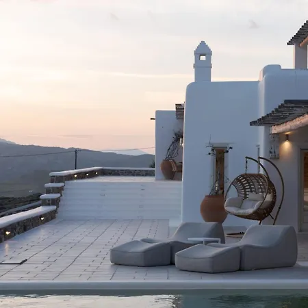Vila Lavish Mykonos Retreat | Nimbus | 6 Bedrooms | Terrace With Spectacular Sea Views | Private Pool | Bbq |