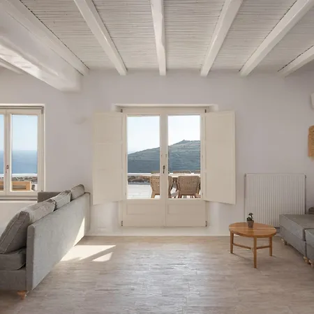 Vila Lavish Mykonos Retreat | Nimbus | 6 Bedrooms | Terrace With Spectacular Sea Views | Private Pool | Bbq | Kalafatis