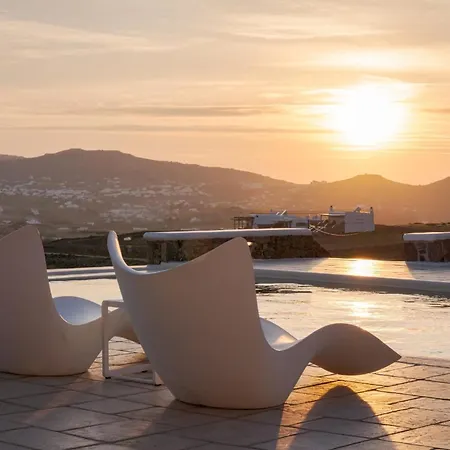 Vila Lavish Mykonos Retreat | Nimbus | 6 Bedrooms | Terrace With Spectacular Sea Views | Private Pool | Bbq |