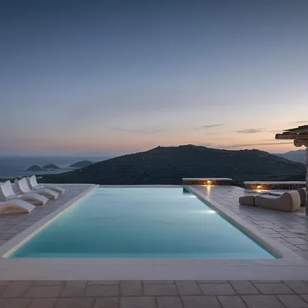 Lavish Mykonos Retreat | Nimbus | 6 Bedrooms | Terrace With Spectacular Sea Views | Private Pool | Bbq | Vila