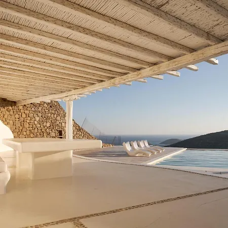 Lavish Mykonos Retreat | Nimbus | 6 Bedrooms | Terrace With Spectacular Sea Views | Private Pool | Bbq | Villa